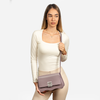 DIANA Crossbody Lilac Silver plating with crystals