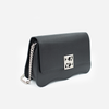 DIANA Crossbody Black Silver plating