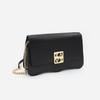 DIANA Crossbody Black Gold plating with crystals