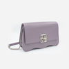 DIANA Crossbody Lilac Silver plating