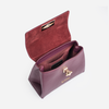 IRIS MINI Top Handle Burgundy