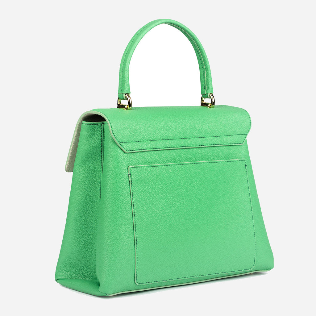 IRIS top handle bag mint – Zarena 1970 LTD