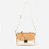 ANGELINA  Crossbody Off white and cuoio