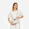 SIANA Crossbody Metallic silver