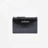 LARGE CARDHOLDER Black snakeskin