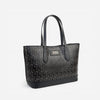 Stella Tote Black printed canvas