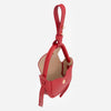 Leather Earphone Case - Red