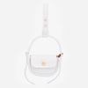 Leather Earphone Case - White