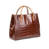 NICOLE Tote Chocolate brown