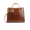 NICOLE Tote Chocolate brown